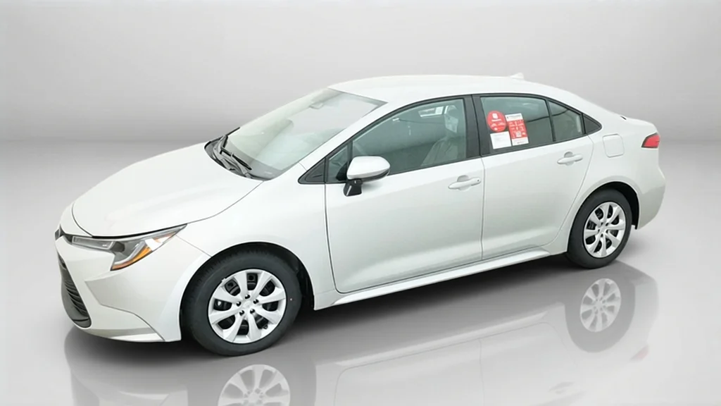New 2027 Classic Silver Metallic Toyota LE image 3