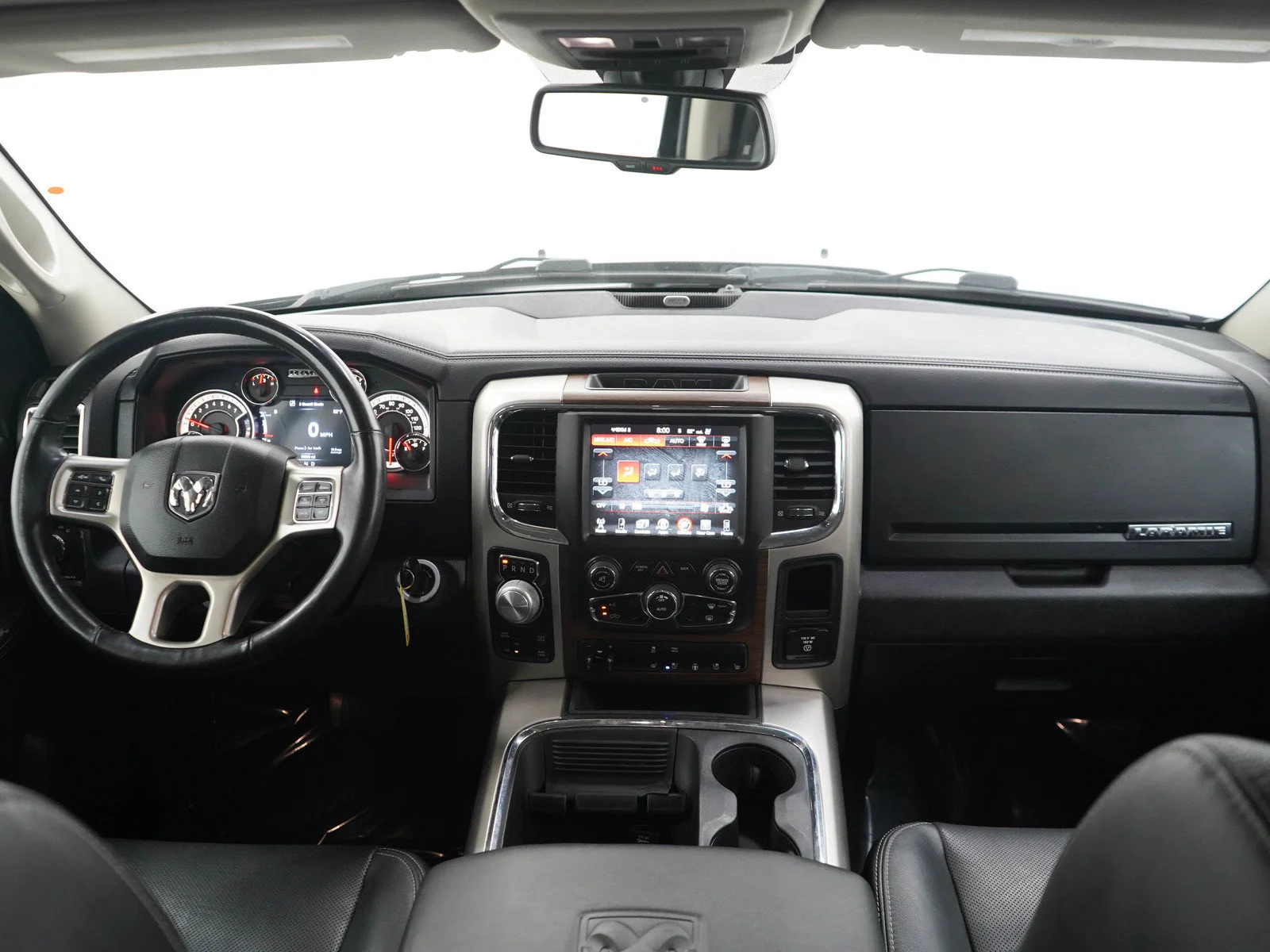 Used 2017 Brilliant Black Crystal Pearlcoat Ram Laramie image 13