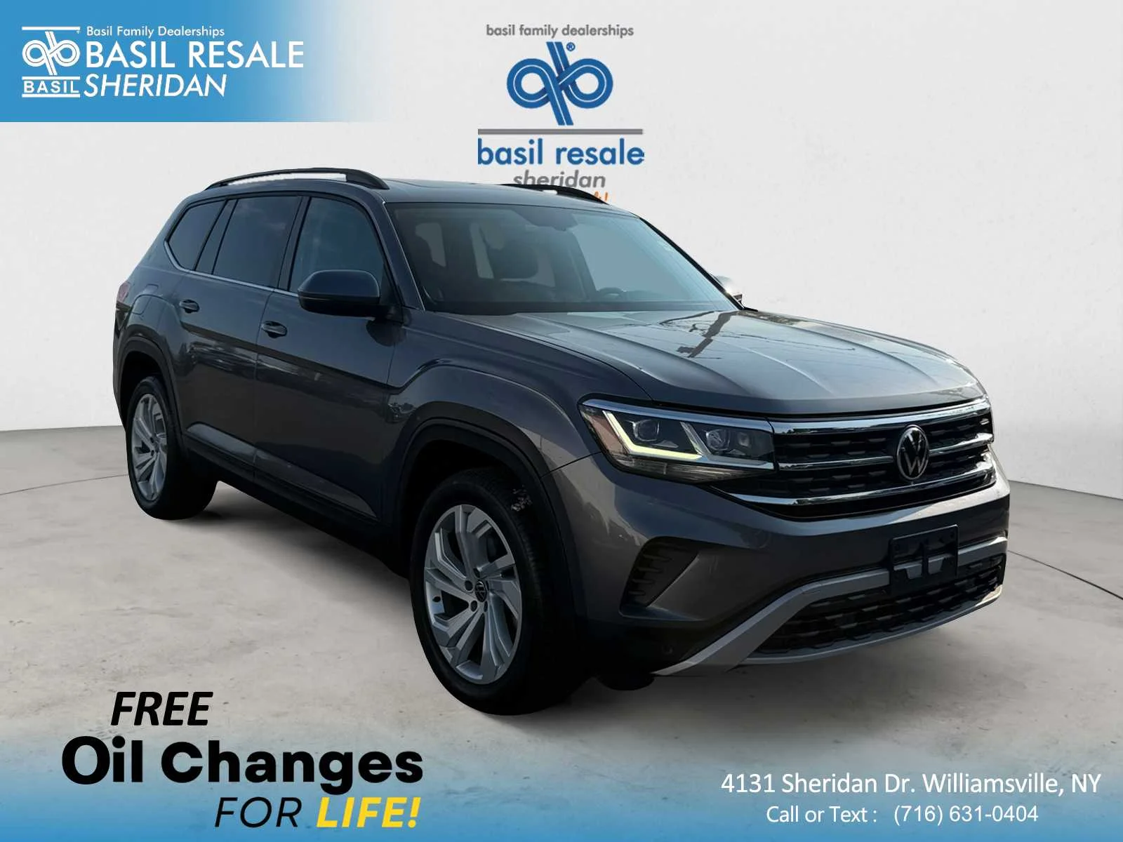 2021 Volkswagen Atlas 3.6L V6 SE w/Technology