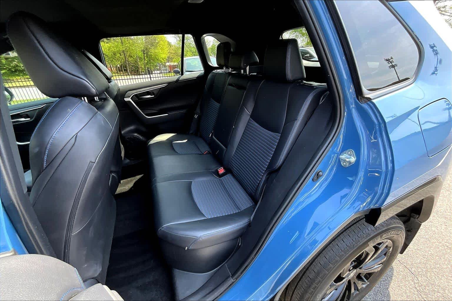 Used 2024 Cavalry Blue/Midnight Black Metallic Toyota Hybrid XSE image 21