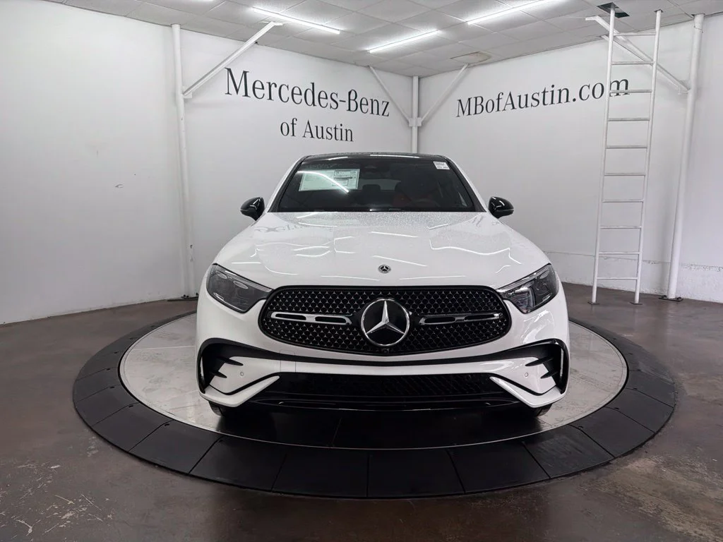New 2027 White Mercedes-Benz GLC 300 Coupe image 2