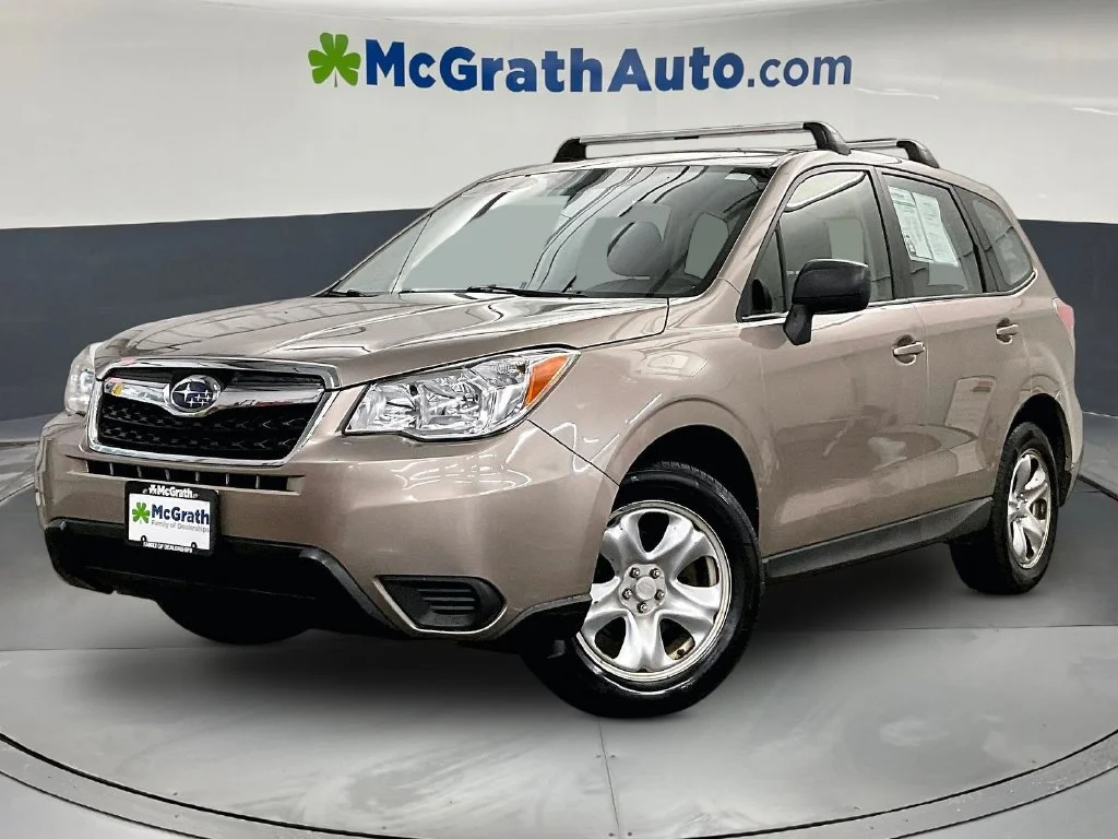 Used 2014 Subaru Forester i with VIN JF2SJAAC3EH450997 for sale in Iowa City, IA