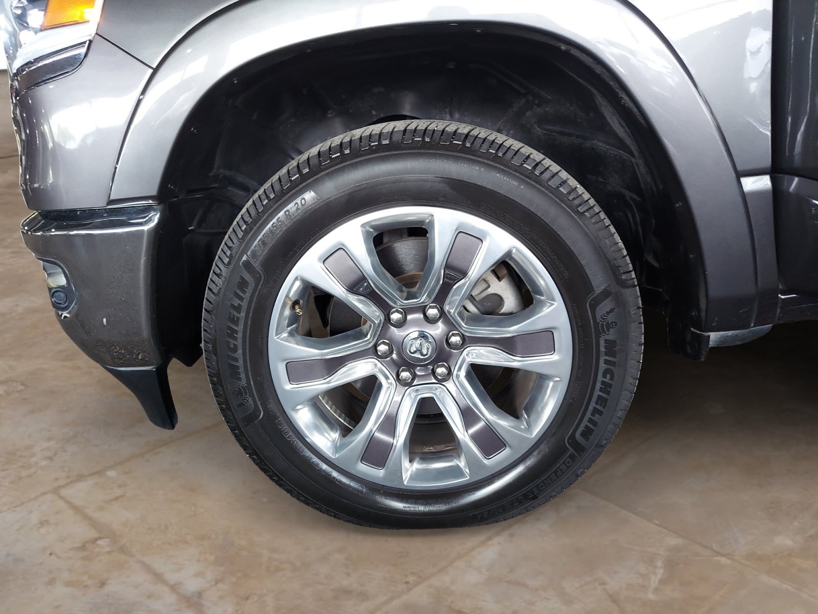 Used 2023 Granite Crystal Metallic Clearcoat Ram Limited image 30