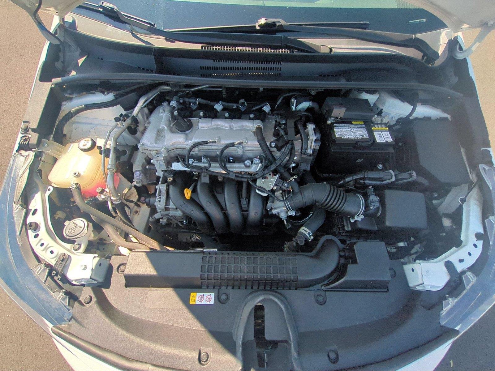 Used 2021 Super White Toyota LE image 36