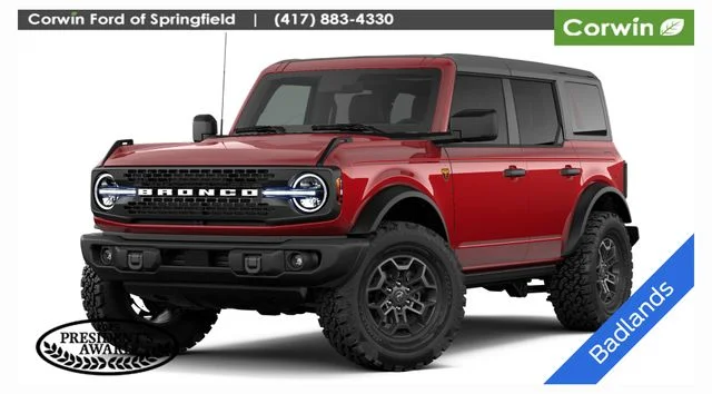 New 2026 Ruby Red Metallic Tinted Clearcoat Ford Badlands® image 1
