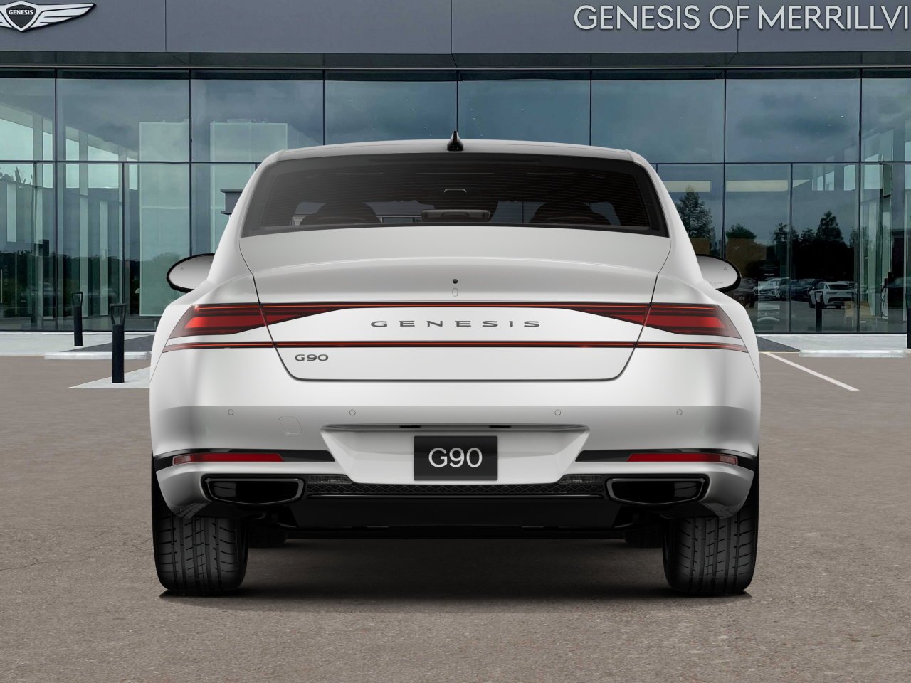 New 2026 White Genesis 3.5T E-SC MHEV PRESTIGE BLACK image 7