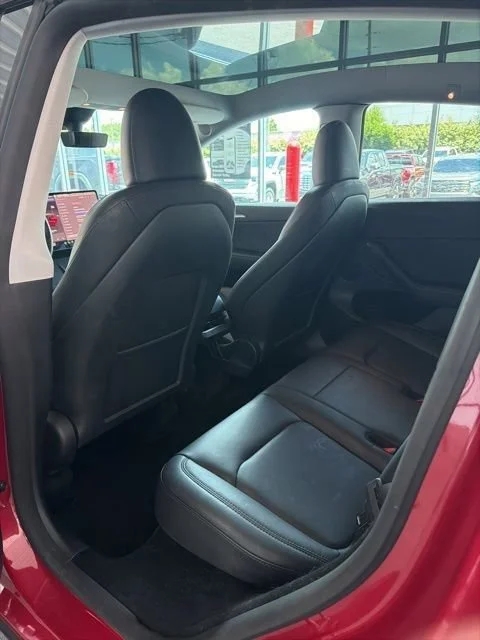 Used 2023 Red Tesla Performance image 9