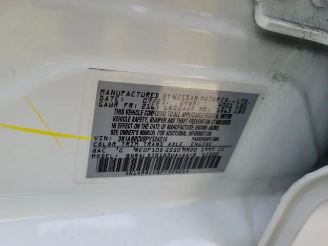 Certified Used 2023 White Nissan SV image 27