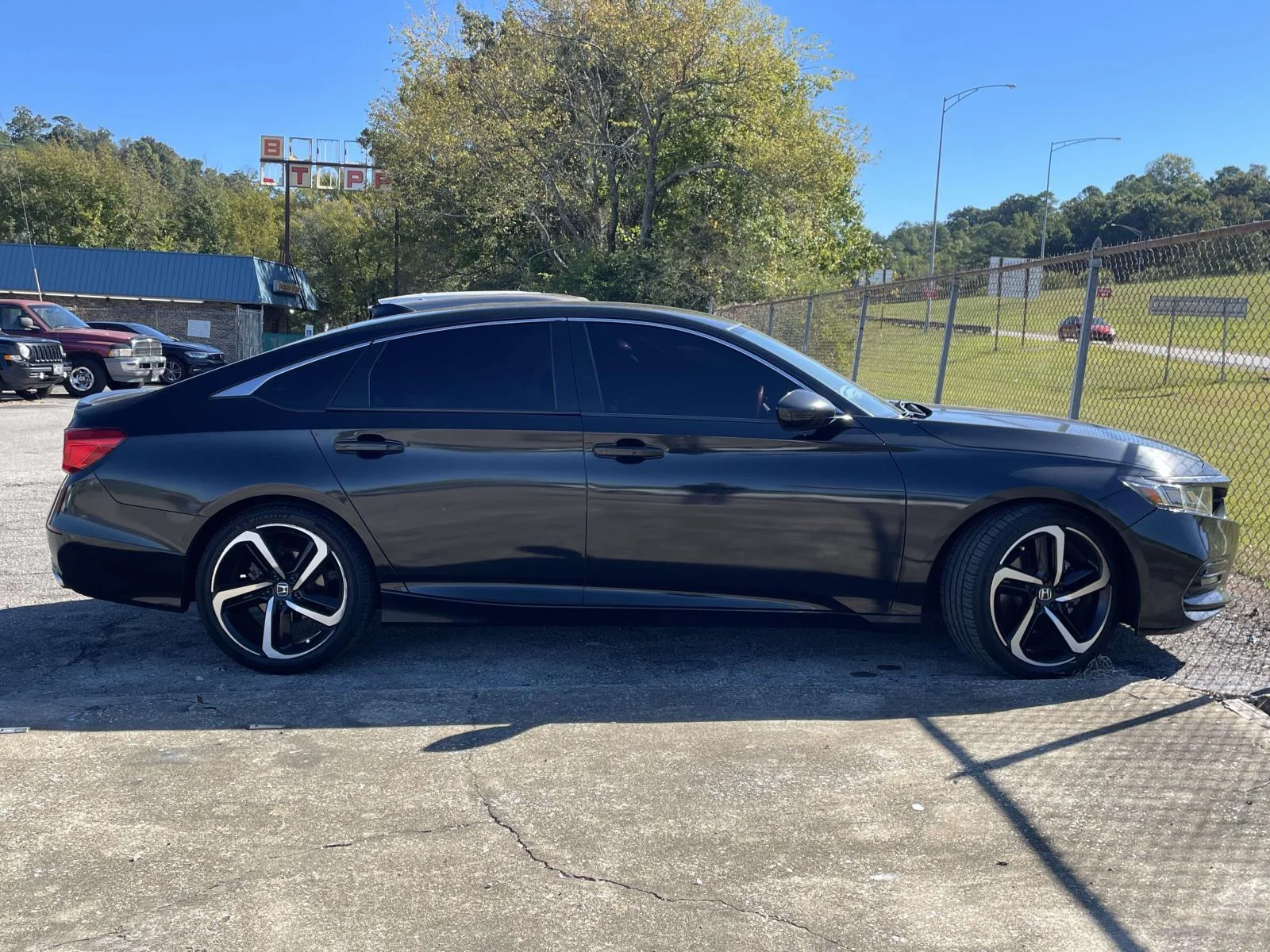Used 2019 Black Honda Sport image 2