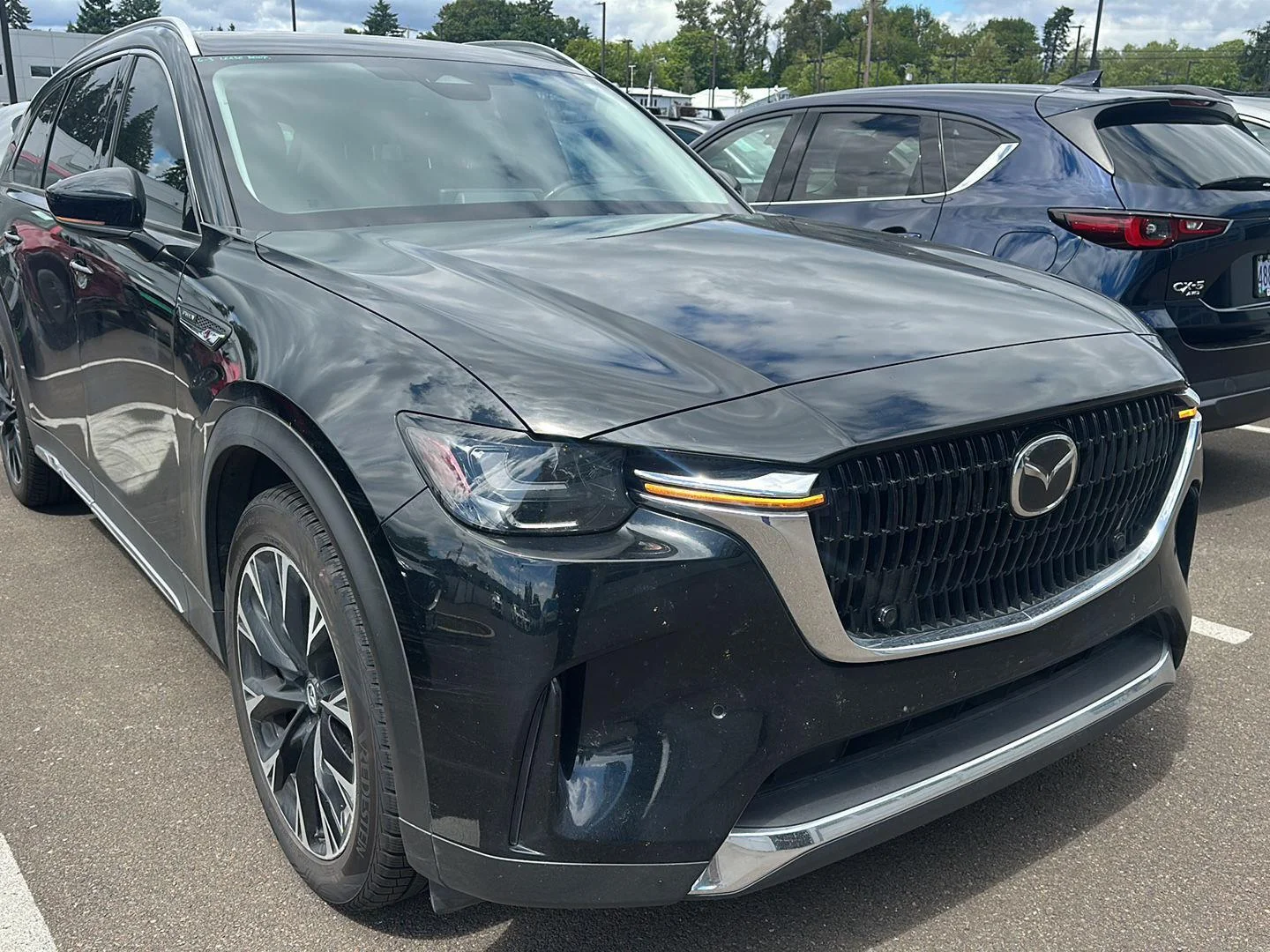 Certified Used 2024 Jet Black Mica Mazda Premium image 3