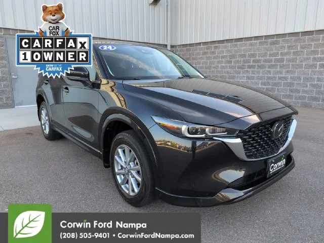 Used 2024 Black Mazda 2.5 S Preferred Package image 1