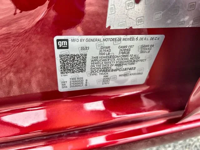 Certified Used 2023 Radiant Red Tintcoat Chevrolet LTZ image 33