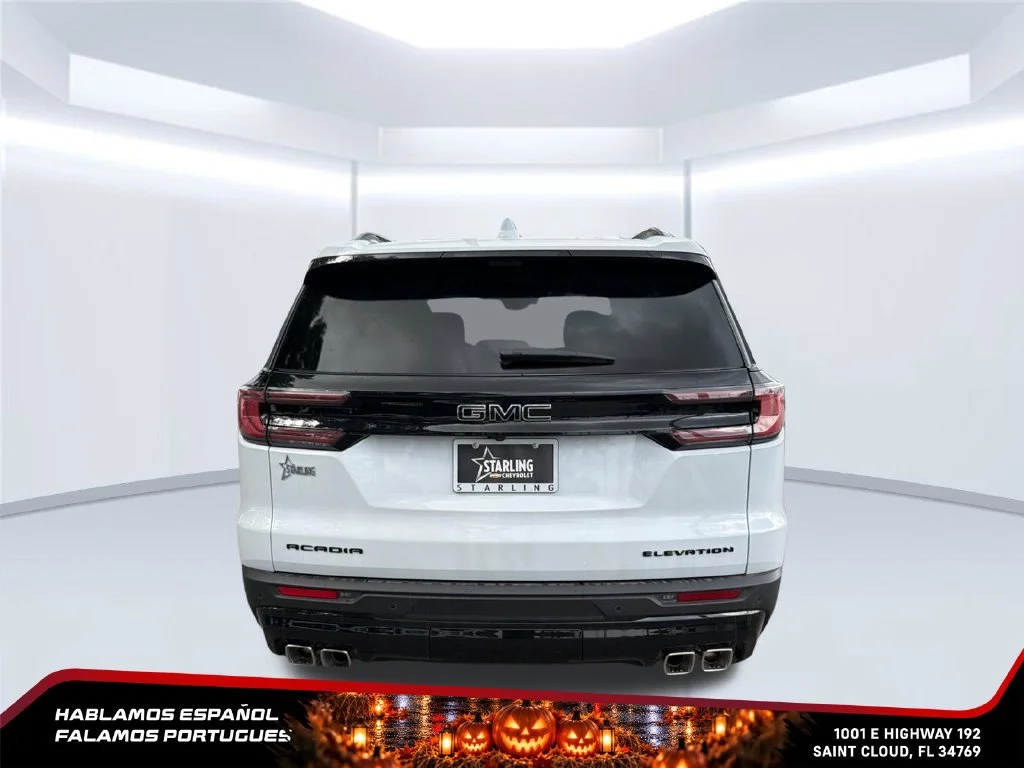 New 2026 Glacier White Tricoat GMC Elevation image 6