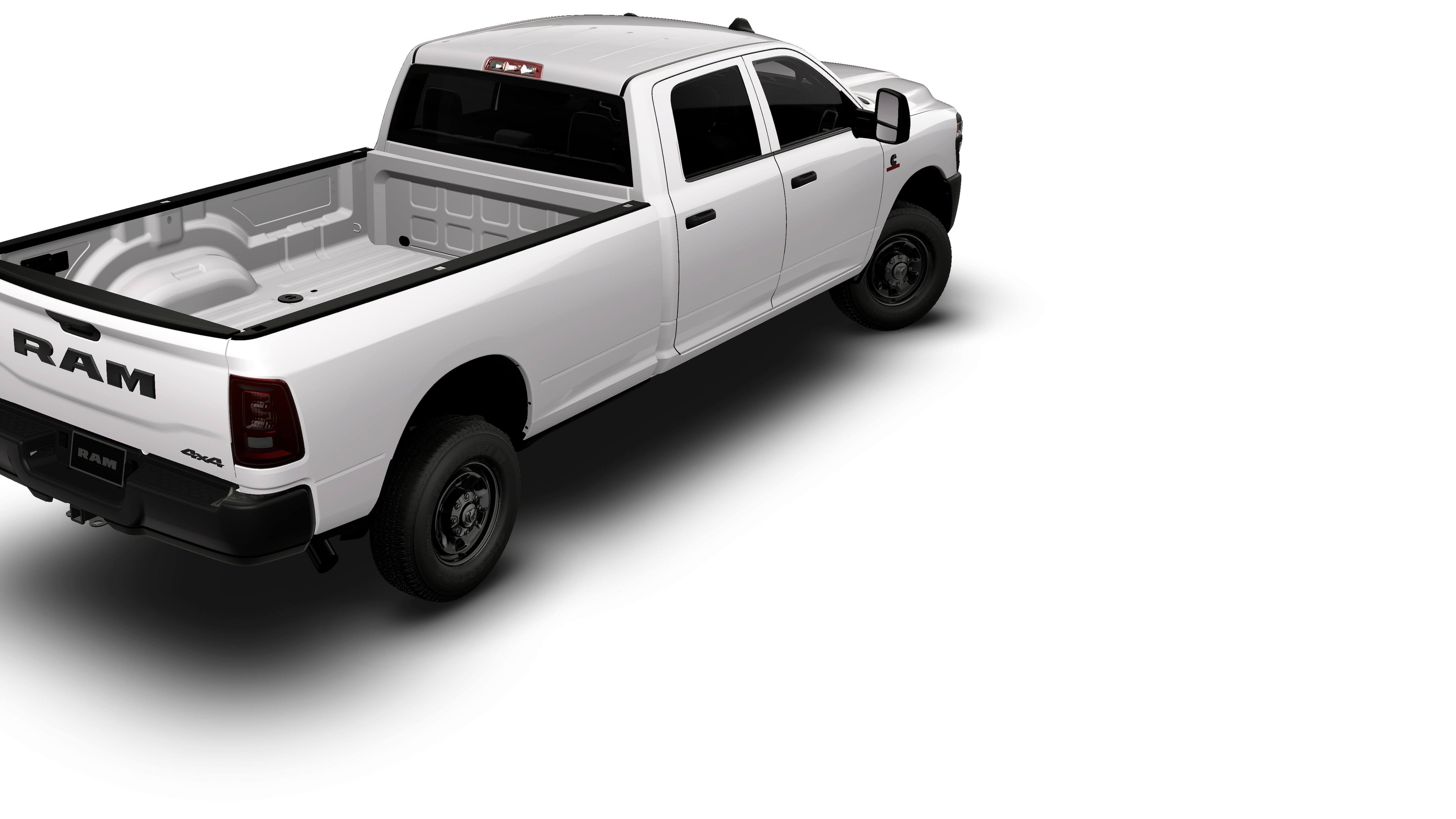 New 2026 Bright White Clear-Coat Exterior Paint RAM Tradesman image 14