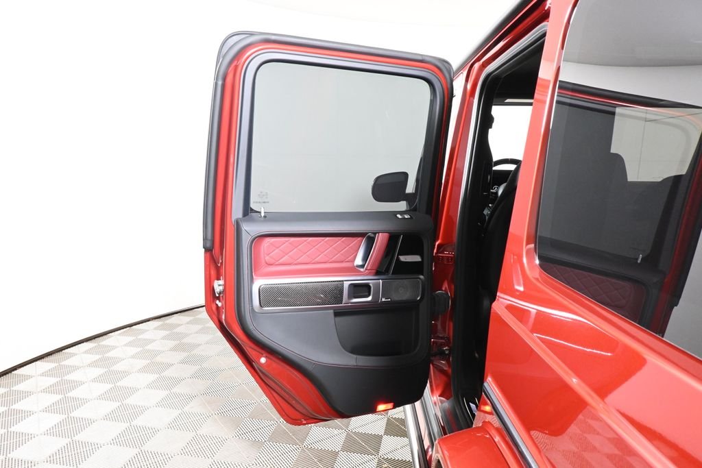 Certified Used 2025 MANUFAKTUR Cardinal Red Metallic Mercedes-Benz G 63 AMG® image 33