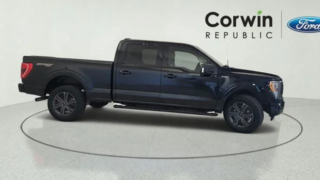 Certified Used 2023 Black Metallic Ford XLT image 7