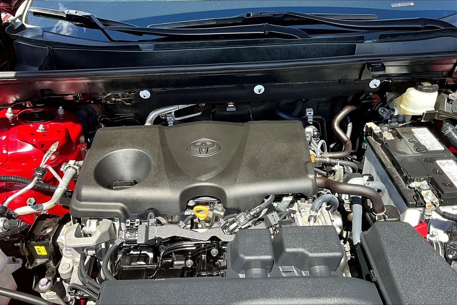 Used 2024 Red Toyota LE image 24