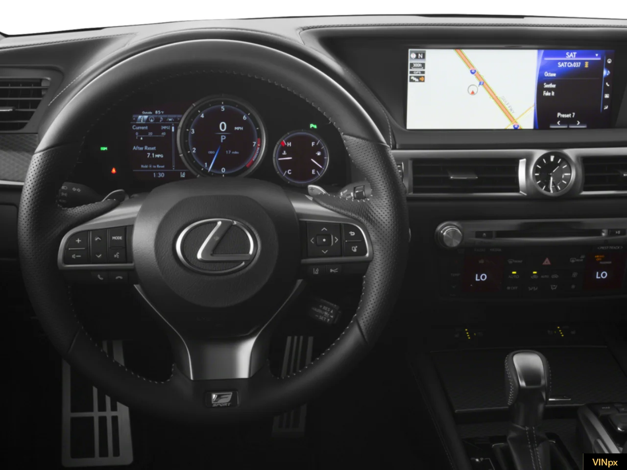 Used 2017 Smoky Granite Mica Lexus F Sport image 7