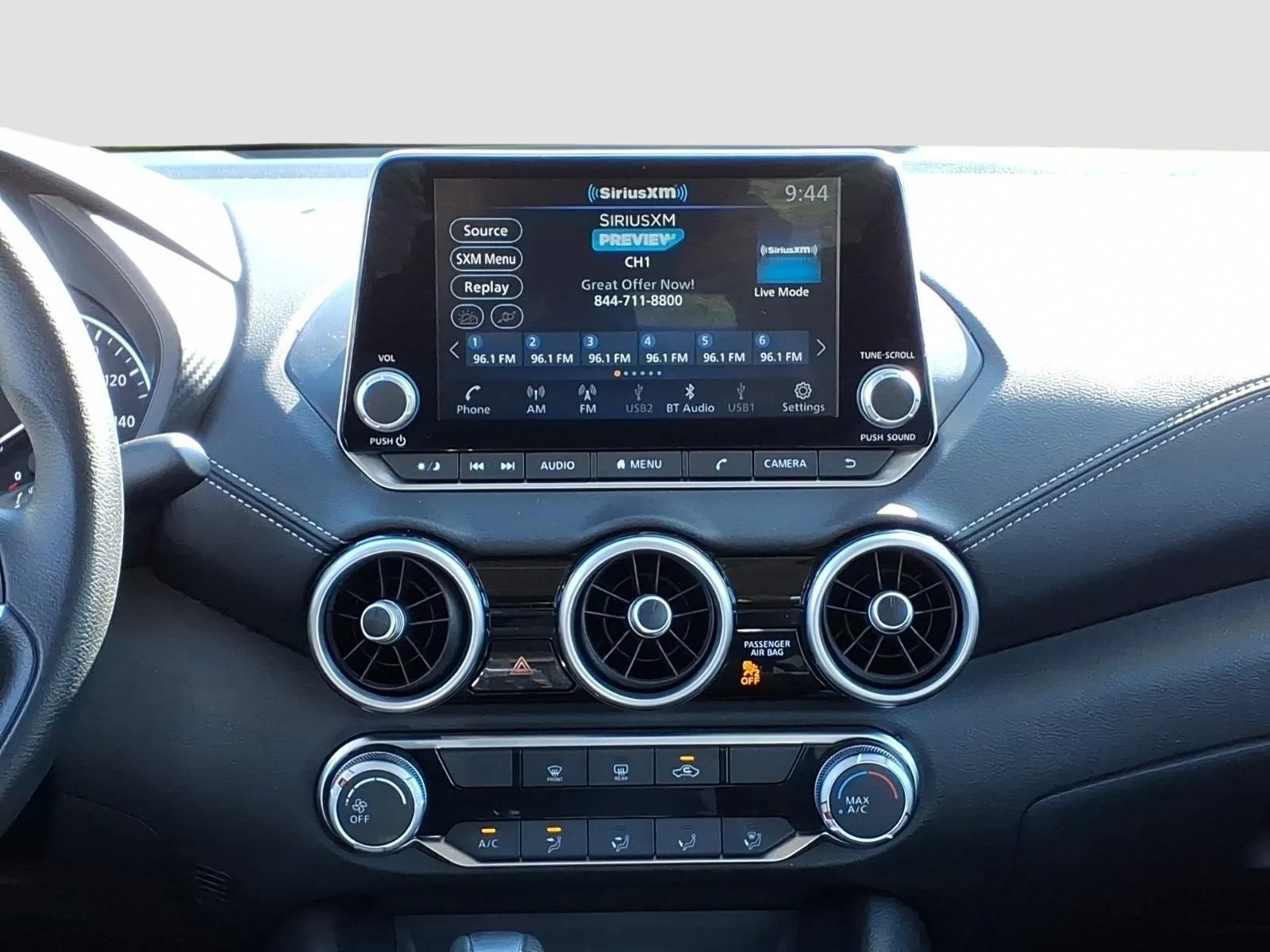 Used 2025 Aspen White Tricoat Qac Nissan SV image 14
