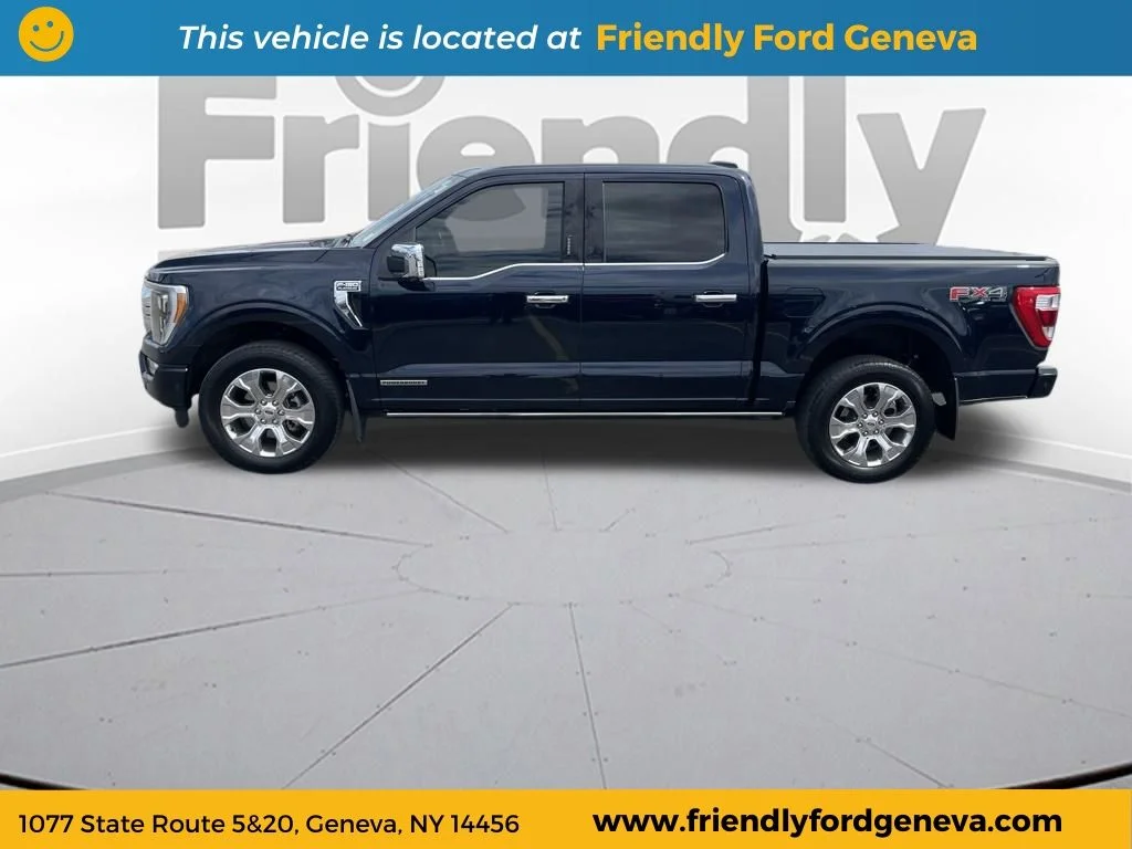Used 2023 Blue Ford Platinum image 8
