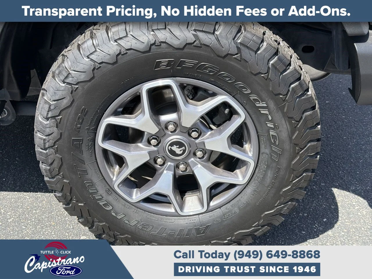 Used 2023 Carbonized Gray Metallic Ford Badlands image 20