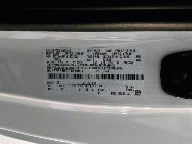 New 2026 Oxford White Ford XLT image 33