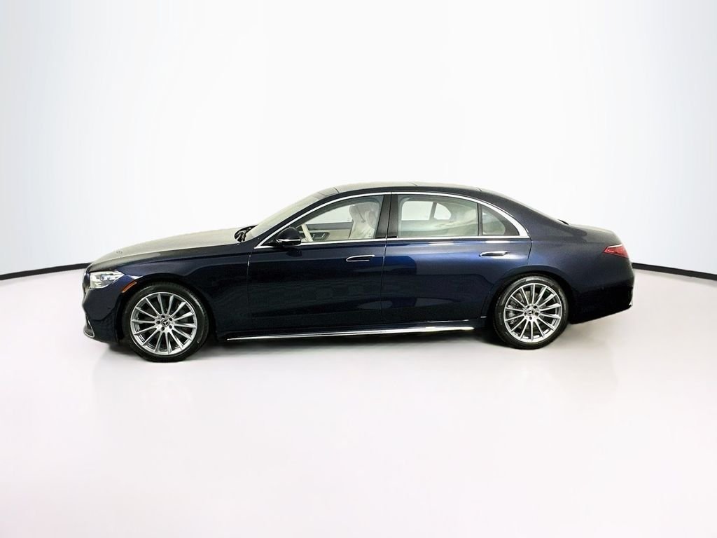 Certified Used 2023 Blue Mercedes-Benz S 500 image 3