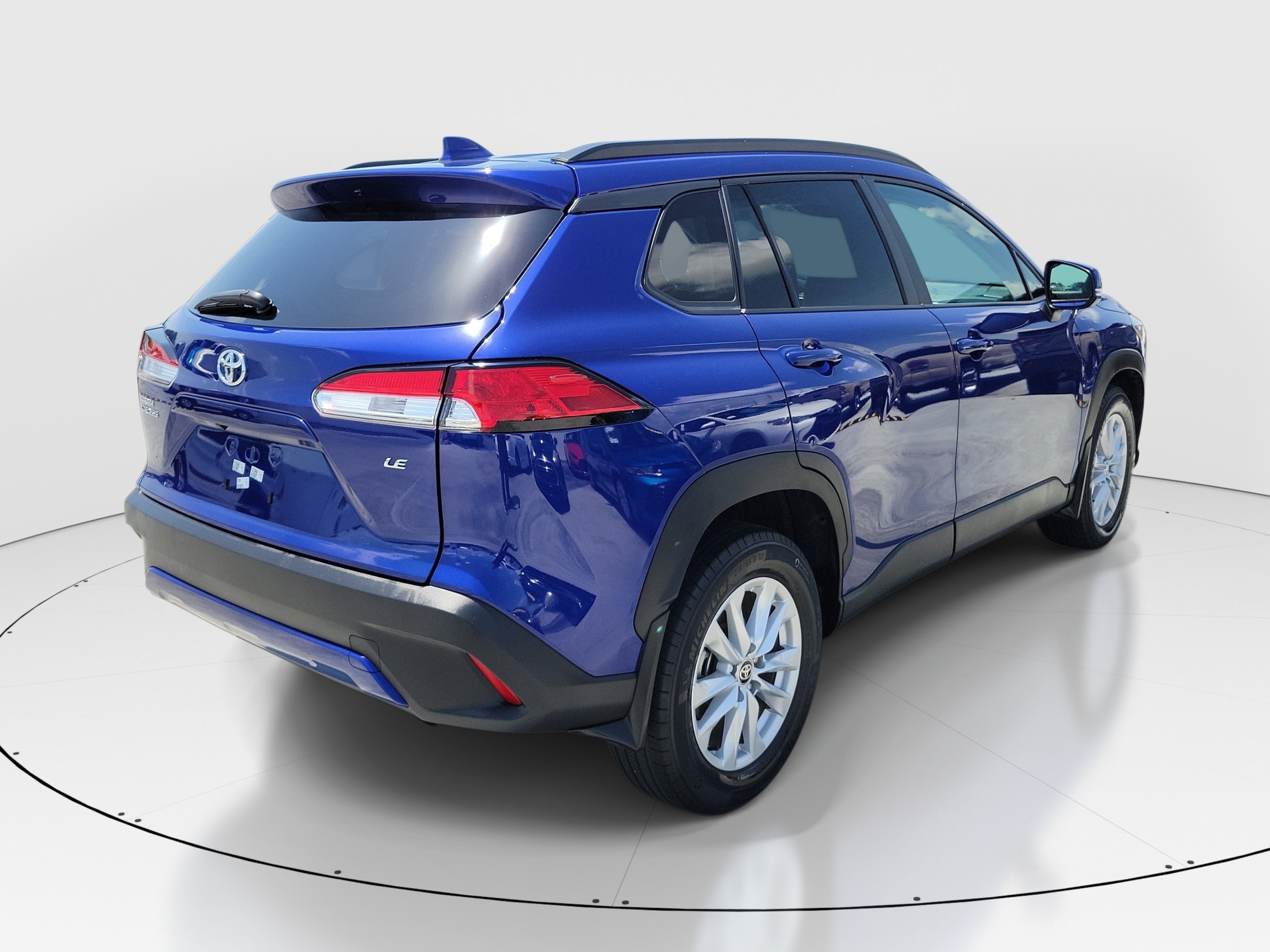 Used 2024 Blue Toyota LE image 6