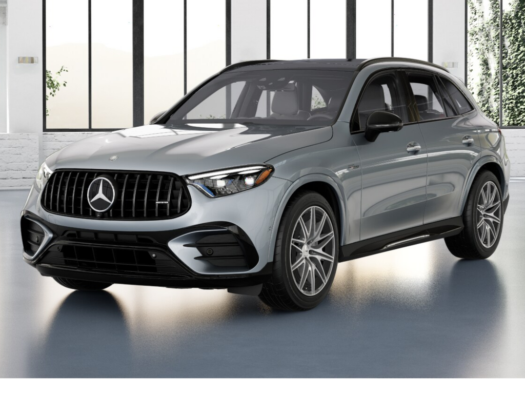 Used 2025 Silver Mercedes-AMG GLC 63 AMG® S E Performance image 1