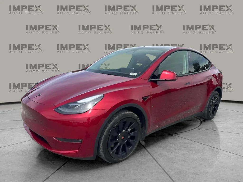 Used 2024 Red Tesla Long Range image 1