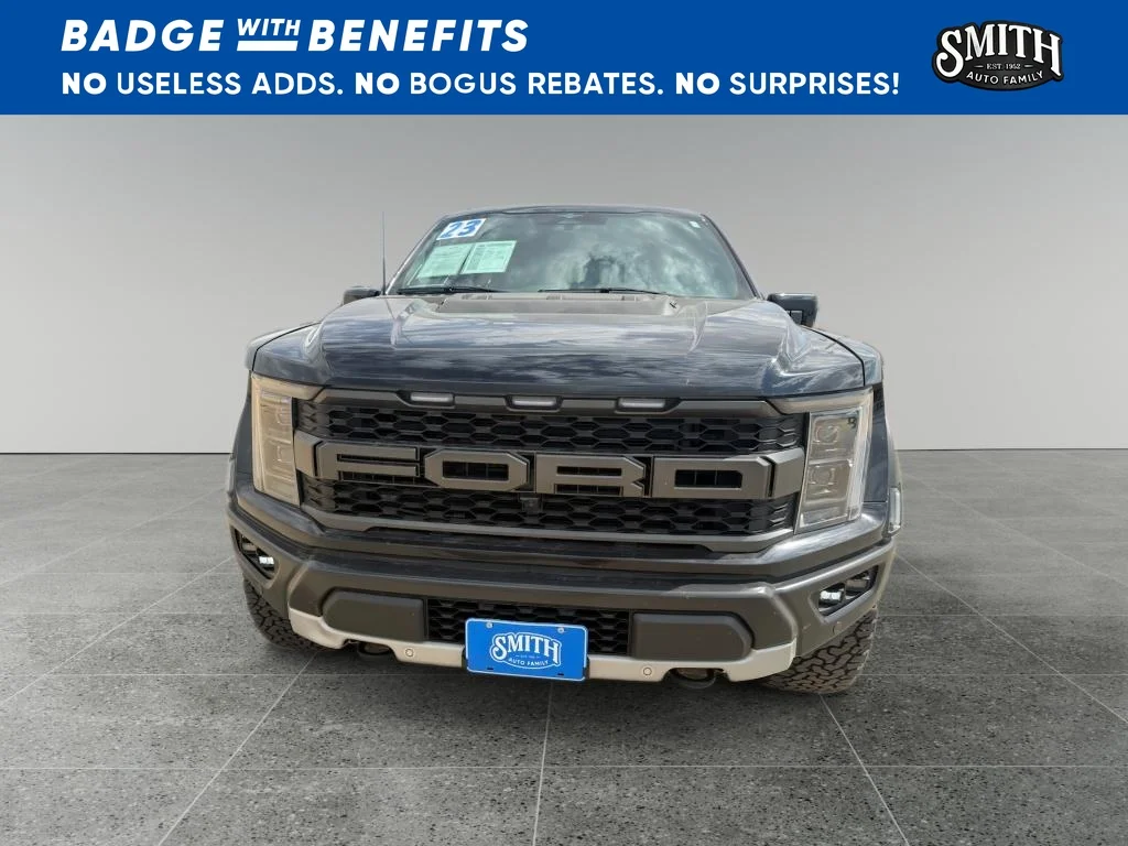 Certified Used 2023 Agate Black Metallic Ford Raptor image 9