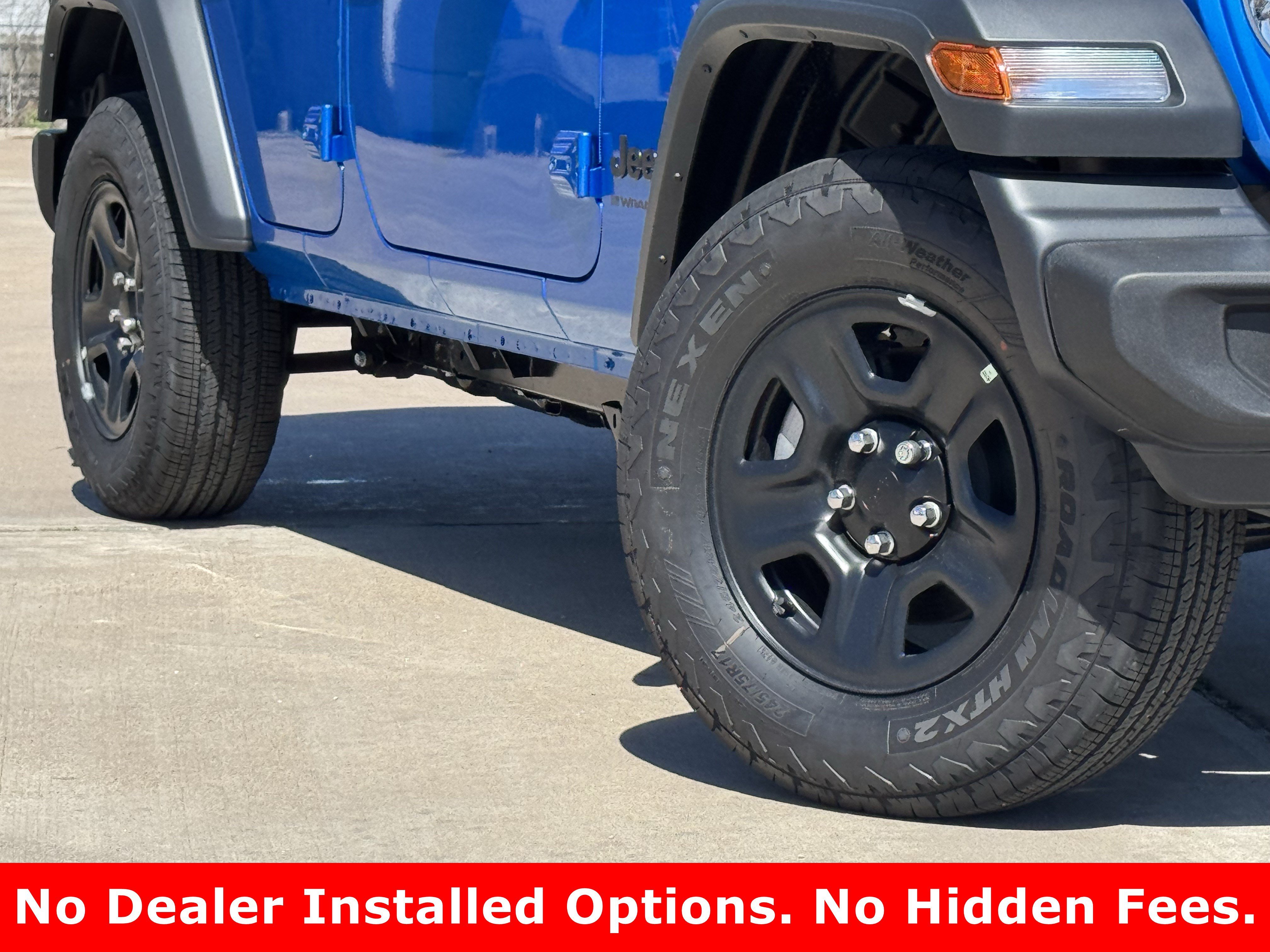 New 2026 Hydro Blue Pearl-Coat Exterior Paint Jeep Sport image 11