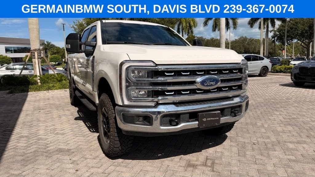 Used 2024 White Metallic Ford Lariat image 12