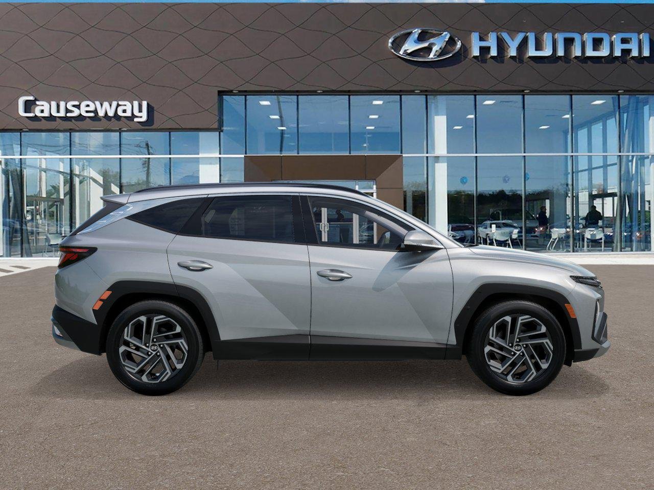 New 2026 Shimmering Silver Hyundai SEL Plus AWD image 7