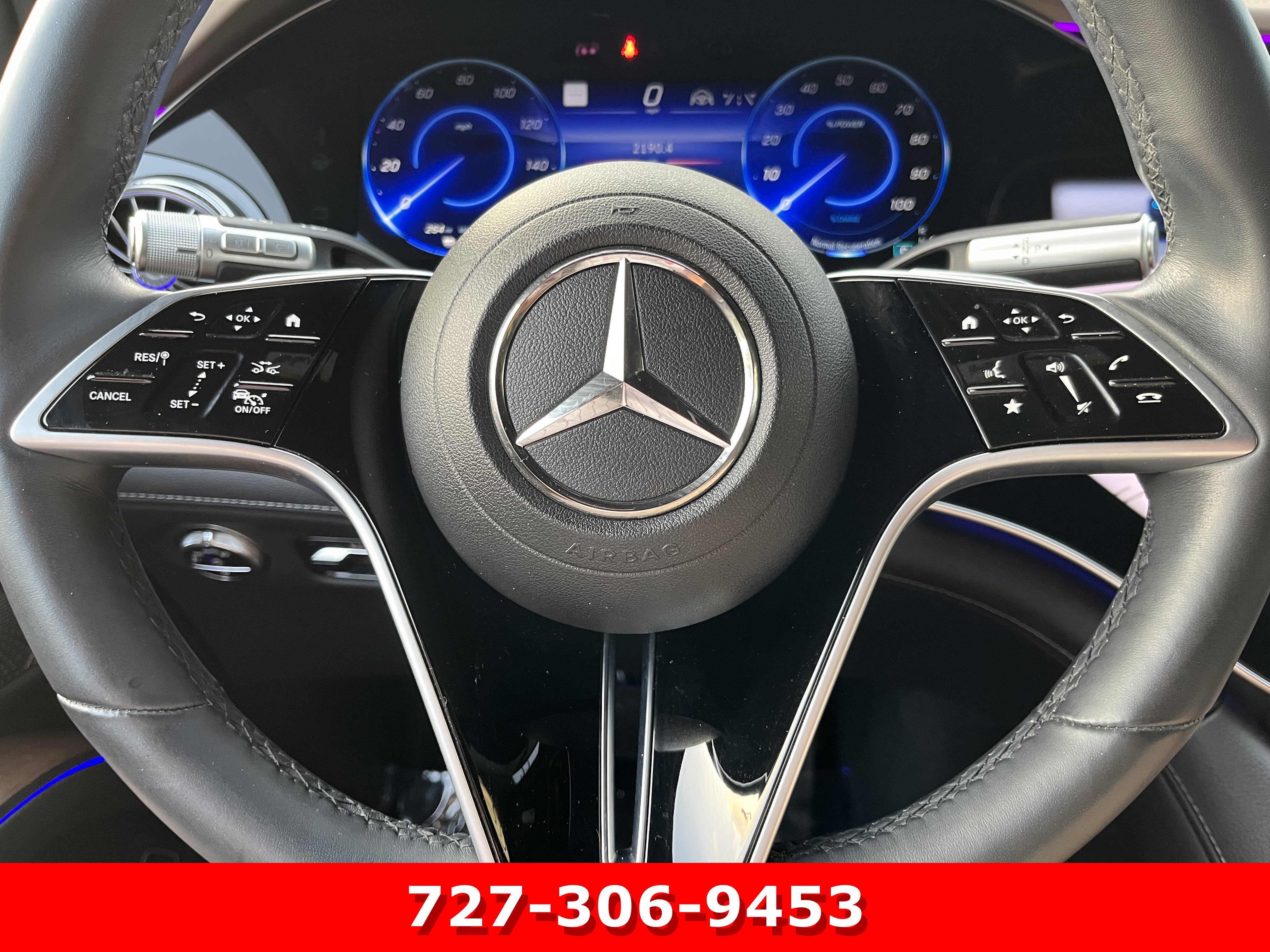 Certified Used 2023 Twilight Blue Metallic Mercedes-Benz EQS 580 image 25