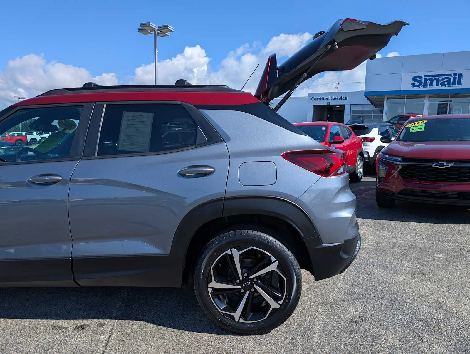 Certified Used 2022 Satin Steel Metallic Chevrolet RS image 11