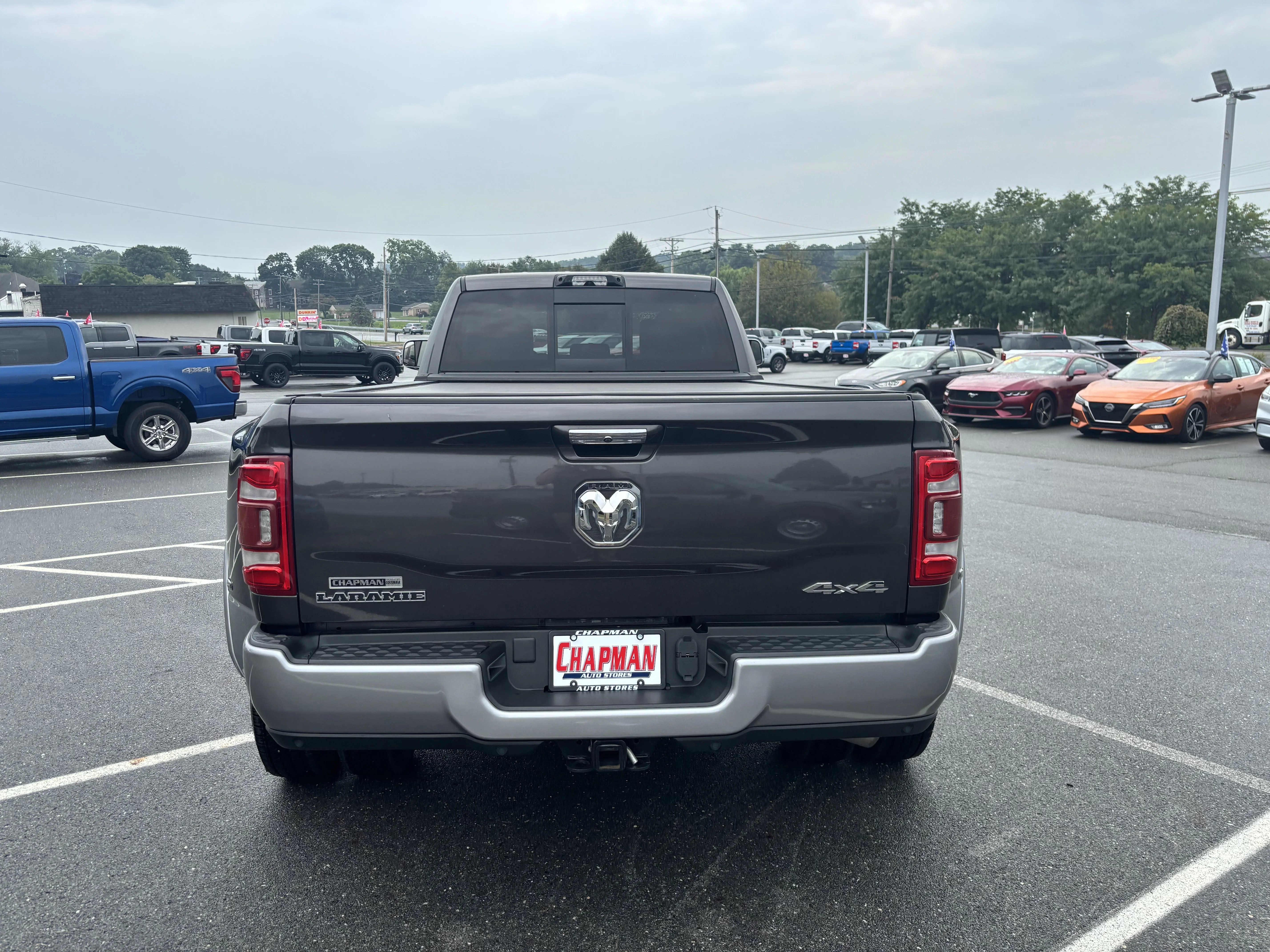 Used 2021 Granite Crystal Clearcoat Metallic Ram Laramie image 6