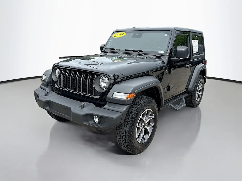 Used 2024 Black Clearcoat Jeep Sport S image 3