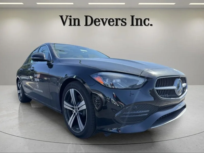 Certified Used 2026 Black Mercedes-Benz C 300 image 1