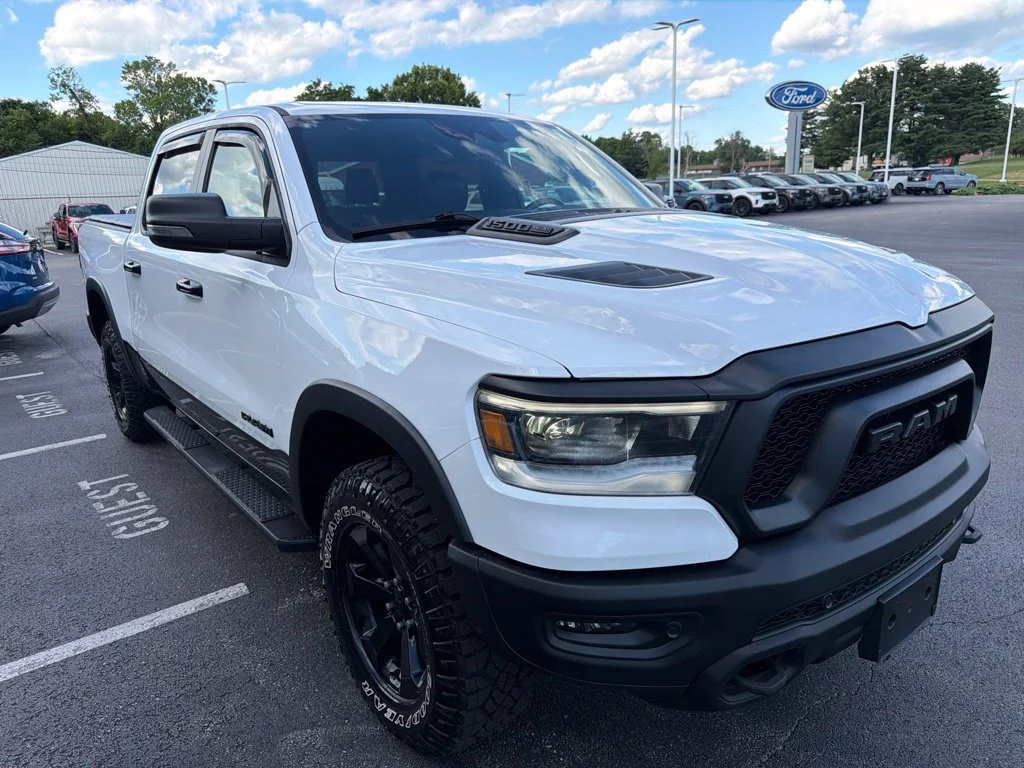 Used 2023 Bright White Clearcoat Ram Rebel image 7
