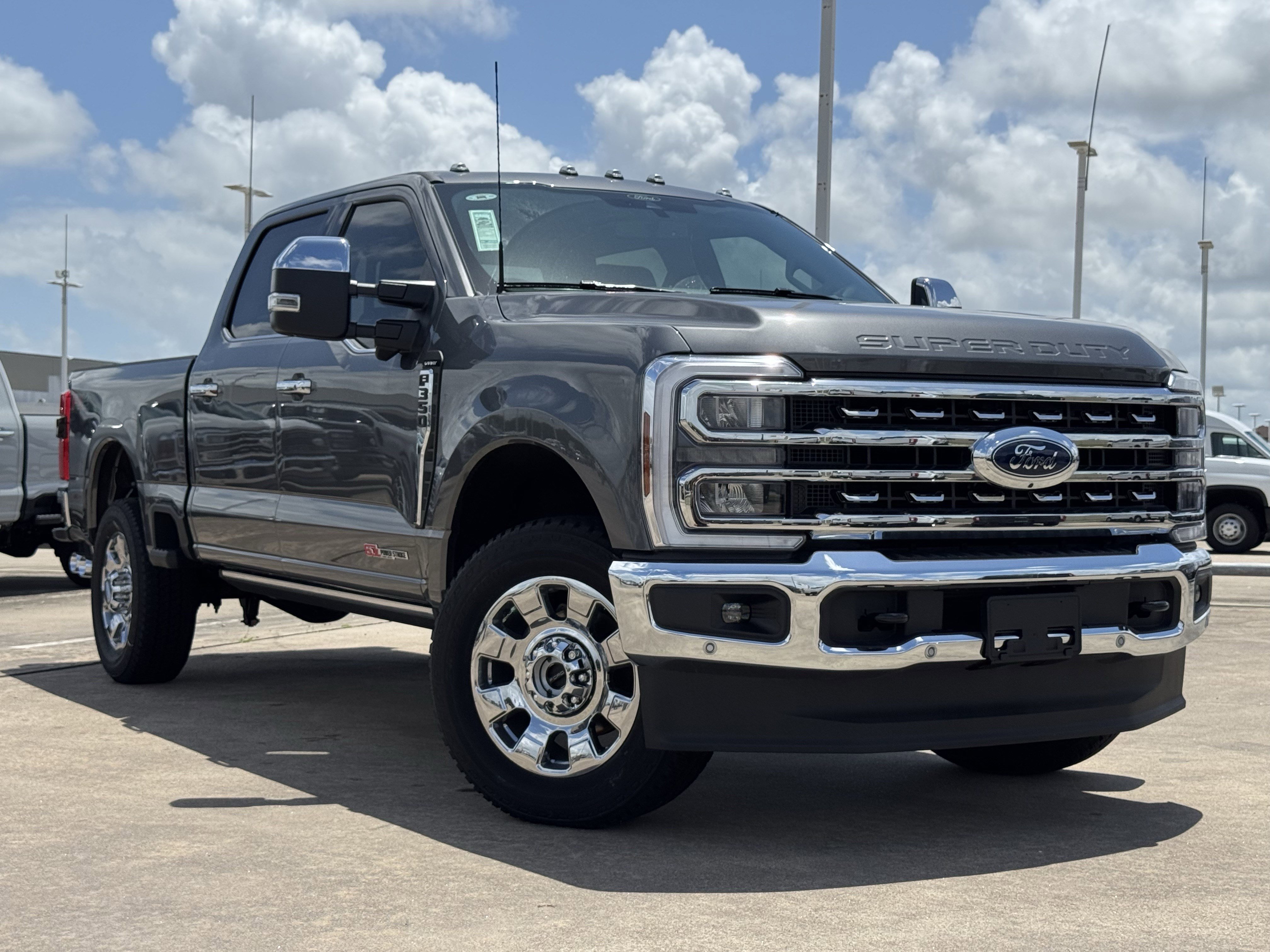 New 2026 Carbonized Gray Metallic Ford LARIAT image 2