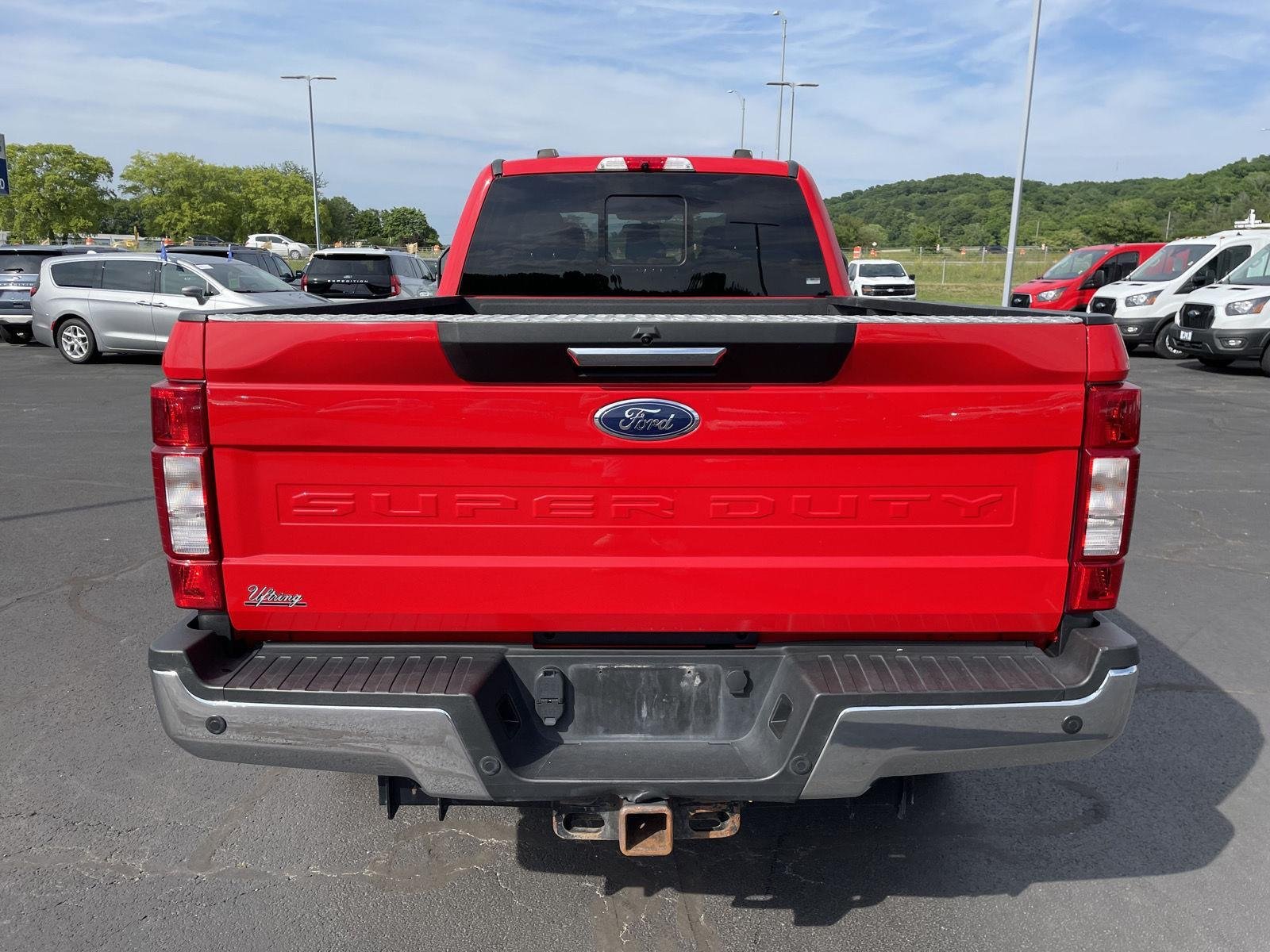 Used 2021 Race Red Ford XLT image 4