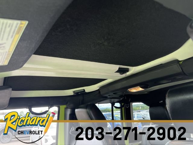 Used 2016 Green Jeep Rubicon Hard Rock image 16