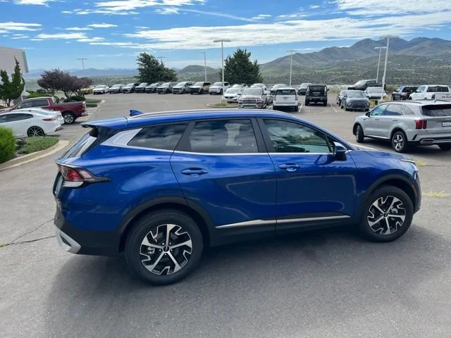Certified Used 2025 Sapphire Blue Kia EX image 7