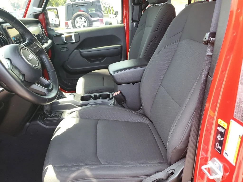 Used 2022 Red Jeep Unlimited Willys image 16