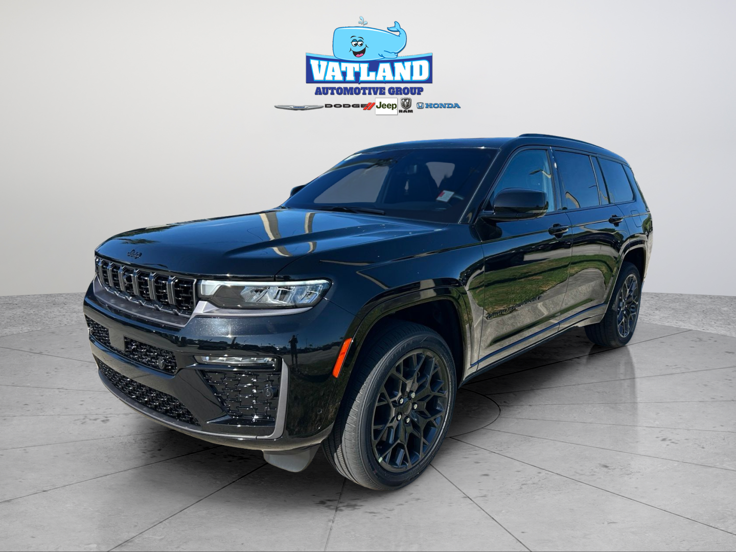 New 2026 Diamond Black Crystal Pearl-Coat Exterior Paint Jeep Summit image 1