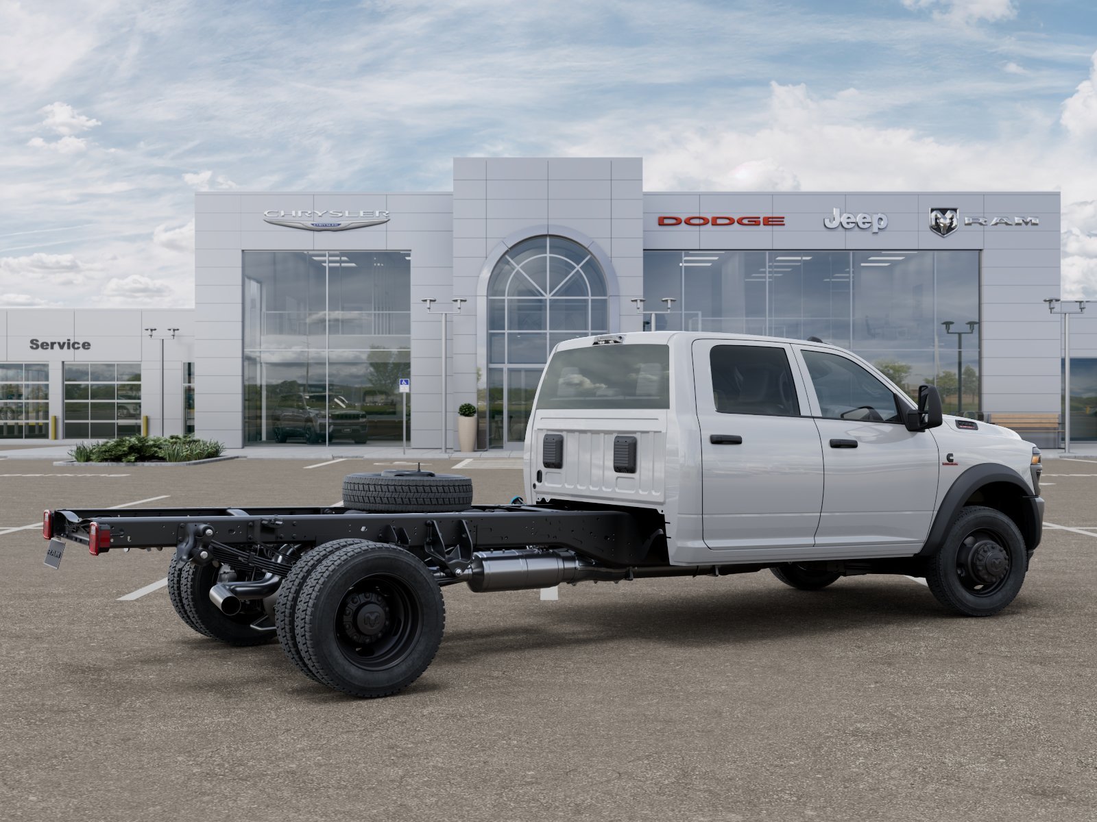 New 2026 Bright White Clear-Coat Exterior Paint RAM Tradesman image 30