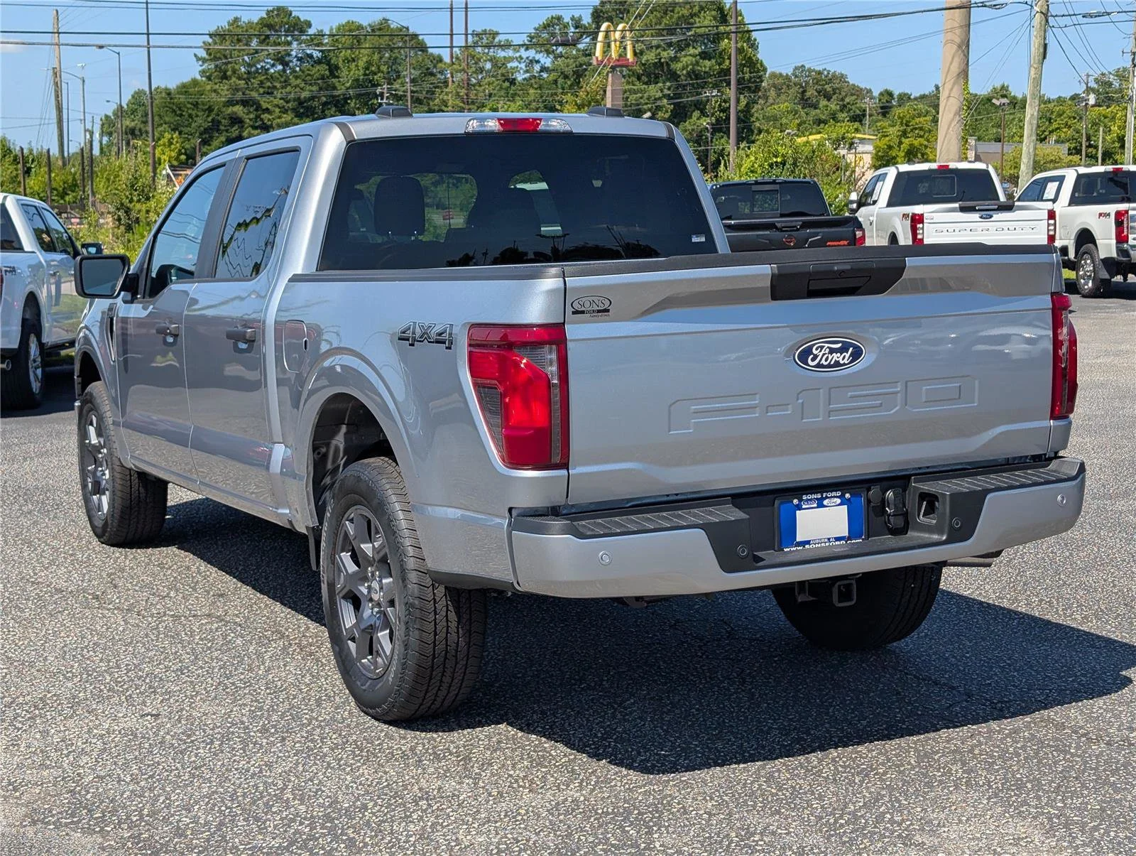 New 2026 Iconic Silver Metallic FORD STX 4WD SUPERCREW 5.5