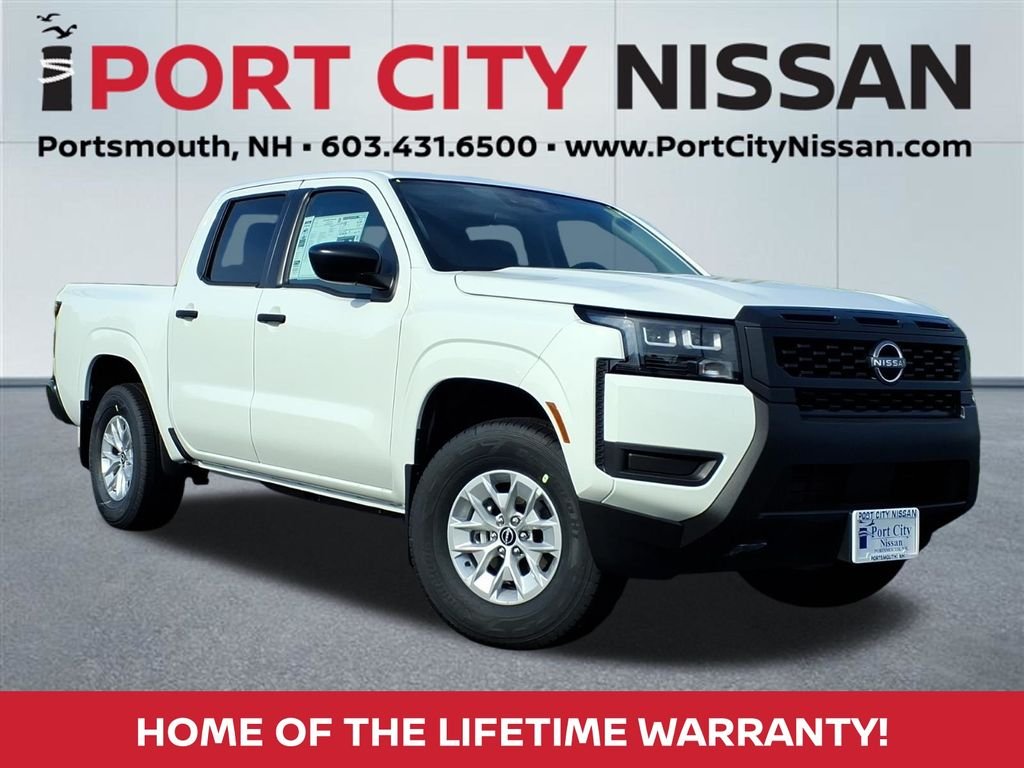 New 2026 Glacier White Nissan Crew Cab S image 1