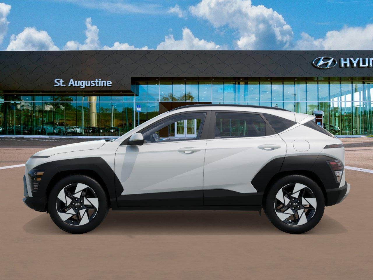 New 2027 Atlas White Hyundai Limited FWD image 3